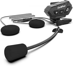 EuroFone S21 Motorcycle Bluetooth Headset – Helmet Speaker & Mic, HiFi Stereo, Noise Cancellation, IP67 Waterproof – Bluetooth Helmet Headset for Dirt Bike