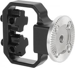 CAMVATE ARRI-Style Rosette to Dual 1/4