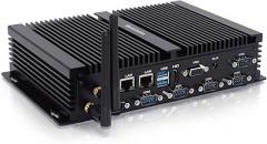 Mini PC Windows 10 Celeron J4125,Mini Computer 8G RAM 512G SSD 1TB HDD, Micro PC Dual LAN, HDMI, VGA,RS232 COM, WiFi USB3.0