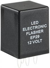 4-Pin EP29 EP29 Electronic LED Flasher Relay Fix for LED Turn Signal Bulbs Hyper Flash Fix