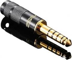 1 PCS 3.5 Plug Mesh Flower Matte Black Silver 2.5mm Headphone Upgrade Cable 4.4 Balanced Gold Plated Solder Cable C0innector New 2026 High for Reliable Electronic Component