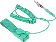 FTVOGUE 10Pcs Anti Static Wrist Strap PU Adjustable 1M Ω Resistor Long Anti Static Wristband Grounding Bracelet, Other Electrical and Electronic Tools