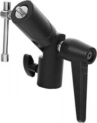 Uonlytech Light Stand Adapter Dual Flash Mount Shaped Umbrella Swivel Holder for Off-Camera Tripods Compact and Durable Photography Clamp for Studio and Outdoor Use