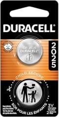 Duracell CR2025 3V Lithium Battery, Child Safety Features, 2 Count (Pack of 1), Lithium Coin Battery for Key Fob, Car Remote, 3 Volt Cell