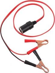 GLEAVI 1.5m Battery Jumper Cables Coded Clips for Vehicle Electronics Car Refrigerator Power Inverter