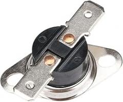 5pcs Bimetal Thermostat Temperature Switch KSD301 90 Degrees Normally Open/Normally Closed 90C Thermostat Control Switch(Normally Open)