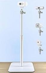 AceTaken White Webcam Stand with Magnetic Mount Holder for Logitech Brio-100, Brio 300,Brio 500,StreamCam,MX-Brio-4K webcams