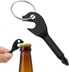 Bottle Opener Key Ring Tool | Key Screwdriver - Keychain Tools,for Dad Boyfriend Camping Work Survival Luggage Electronics Tents Cycling Socket Home Appliances