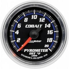 AutoMeter Electronic Pyrometer Gauge Cobalt 52mm | 2000 °F
