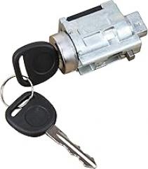 AIP Electronics Premium Column Ignition Lock Cylinder & Key Set for 1997-2005 Chevy Pontiac Olds OEM Fit SW2039