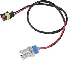 GOTOTOP Ignition Key Switch, Stainless Steel Universal Switch for Forklifts and Tractors, Efficient Signal Transmission, Shockproof Design, 50cm Cable Compatibility