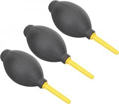 3pcs Air Blower Dust Camera Lens Blower for Sensitive Electronics Safe Material for Cleaning Lenses Screens Keyboards