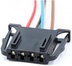 1 Pcs 4 Pin Car Door Woofer Plug Brake Light Tail Lamp Electronic Connector Wire Harness Cable 4D0972704 4D0 972 704 AICNRUT(1 Pc)