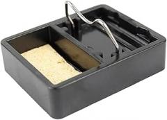 High Temperature Stable Square Welding Tool Stand Holder Portable 15g Weight Fit For Professional Electronic Maintenance Soldering Iron Rest For Enthusiasts