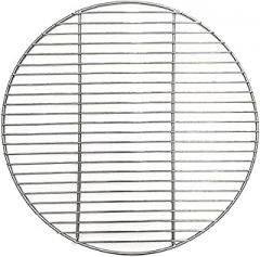 Stainless Steel Camping - 43cm Round Tray Outdoor Cooking Grilling Fun