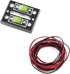 3D Printer Part Assembled Extruder Hotend Nozzle Lighting LED White Lamp Circuit Board Extruder Hotend Nozzle Lamp Printing Supplies Electrical Components DIY Electronics Maker Projects