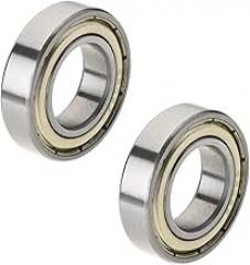 6902RS Bearing 15x28x7mm ABEC-3 6902 RS 2RS Ball Bearings 6902-2RS Blue for Bike Hubs Pivot 10Pcs(6902ZZ,ABEC-1_10PCS)