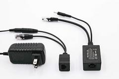 PoE Texas | Passive PoE to 12 Volt Power Over Ethernet Extension Compatible with Foscam or Other 12 Volt Cameras and Devices - Up to 328 ft [POE-12V10W-KIT]