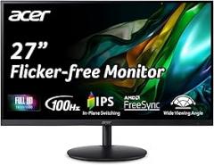 acer SH2 27-inch IPS Gaming Monitor 100Hz 1920x1080 Full HD 1ms Response Time (Renewed)