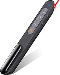 Presentation Clicker Wireless Presenter,2.4GHz Presenter Clicker PPT Clicker on Laptop Computer, Presentation Remote Clicker for Office Classroom