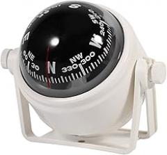 Boat Navigation Navigators, Marine Electronic Navigators Voyager Dashboard Bracket Mount Navigators for Boat Truck(White)