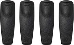 Belt Clip Replacement Compatible for Motorola A10 A12 CP110 EP150 RDM2070D RDV5100 RDV2020 RDU2020 RDU2080D RDU4100 RDU4160D Portable Two Way Radio RLN6307 RLN6307A（4 Pcs）