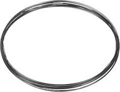 uxcell Tungsten Wire, 99.99% High Purity Tungsten Wire 0.03mm Dia x 5 Meter Length Tungsten Filament Metal Coil for Light Bulb Production Electronics Industry