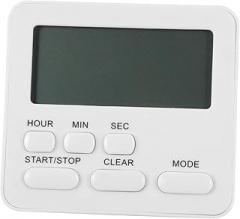 Cabilock Silent Electronic Timer Digital Alarm Clock Kitchen Timer Down Led Display Boys and Girls Alarm Clock