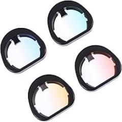 TEHAUX 4pcs Graduated Camera Filters for Mini Instant Camera Compact Color Gradient Lens Accessories for Photography Enthusiasts and Professionals