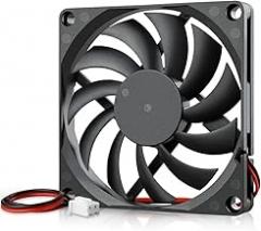 3D Printer Fan 8010 2pins 80mm 80x80 x10 mm Cooling Fan 3D Printer Board Radiator DC 12V 24V 2P XH2.54 VORON(12V 8010 1pcs)