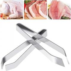 Bone Remover Flat Fish Tweezers Kitchen Fishing Stainless Steel Tweezer Pincer Tools Tongs Seafood Removal Clip Kitchen Tool New 2026 High for Reliable Electronic Component