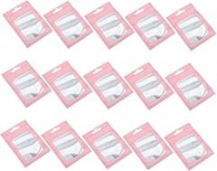 PRETYZOOM 100pcs Colorful Self-Sealing Bags Frosted Aluminum Foil Pouches for Jewelry Electronic Components Storage Sturdy Sealing Pouches for Accessories Packaging