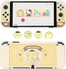 Silicone Joystick Thumb Grip Caps & Protective Shell for Switch OLED - BDG