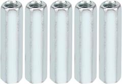 5 PCS Hardware Nuts, M6 x 40 Long Rod Nut for Furniture Electronics Industry