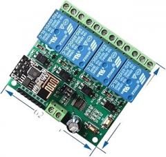 ESP8266 4CH 5V Wf Relay Module Smart Home Mobile App Remote Control Switch New 2025 for Arrival High Reliable Electronic Component, Precision, Stable Performance