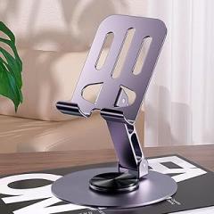 Folding Portable Electronic Device Mount - Adjustable Foldable Holder Stand
