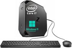 HP Z2 Mini G3 Workstation Desktop Computer, Core i7-7700 3.6GHz, NVIDIA Quadro M620 2GB, 8GB RAM, 256GB SSD, Mouse & Keyboard, 3 DisplayPorts, Windows 11 Pro (Renewed)
