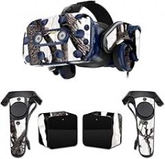 MightySkins Skin Compatible with HTC Vive Pro VR Headset - Artic Camo | Protective, Durable, and Unique Vinyl Decal wrap Cover | Easy to Apply, Remove, and Change Styles | Made in The USA