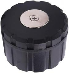 Round Storage Box for Jewelry Electronics Secure Protective Soft Cushion Travel Organizers Daily Casual Use