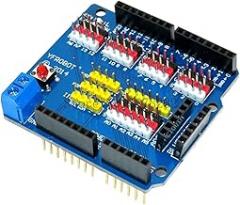 V5 Sensor Shield Expansion Board Shield for R3 V5.0 Electronic Module Sensor Shield V5 Expansion Board