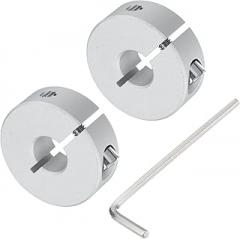 Tool Parts and Accessories Single Split Shaft Collar Set for 10mm Shaft One-Piece 30mm OD 10mm Th (2pcs) (#CN-140824-12863)