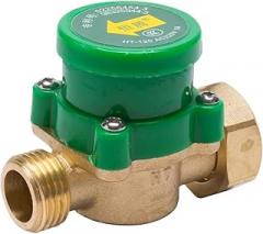 HT120 Thread G1 To G1/2 Full Copper Water Pump Flow Sensor Electronic Automatic Piezo Switch Control Assembly Valve 120W(HT-120 20MM-20MM)