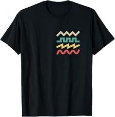 Onda sintetizzatore per musicista elettronico Synthesizer, electronic music, music lovers T-Shirt