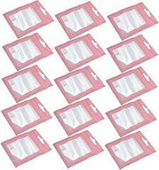 100pcs Self Sealing Pouch Frosted for Jewelry Makeup Electronics Storage Practical Packaging