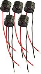 5pcs DC 12V Wired Active Electronic Buzzer Electromagnetic Type 12095 Buzzerphone Alarm 12x9.5mm
