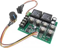 Taidacent DC10-50V 40A high power motor reverser electronic governor forward reverse dc pwm speed controller brush motor 48v