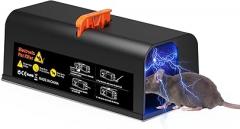 Electric Mouse Trap Zapper, Rat Traps Indoor for Home, Electronic Humane Mouse Killer, Effective Rat Zapper for Rodent and Mice - No Touch Reusable Mice Trap to Protect Your Home