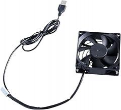 80mm USB Cabinet Fans with Thermostat Control for Effective Cooling of Electronics and Appliances Cabinet Cooling