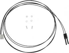 0-270mm Detection Distance, Flat Thin Fiber Optic Sensor Cable, TP-47R Optical Fiber Sensor for LCD, Food, Pharmaceutical with Side Light Source, Arbitrary Cutting for Electronic