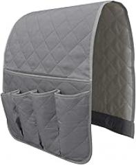 Practical Sofa Armrest Organizers With 5 Pockets Couch Armrest Holder With Large Capacity For Books And Electronics Felt Storage Bag